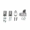 Global Door Controls Amarlite Style 3/4 in. Right Hand Offset Door Pivot Hinge Set for Adams Rite Type Storefront Door in Aluminum TH1112-RH-AL